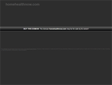 Tablet Screenshot of homehealthnow.com